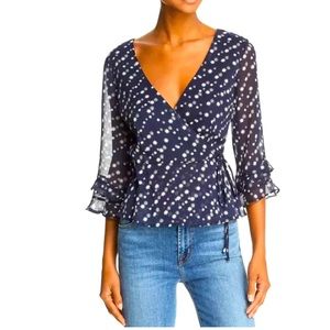 SAGE - BLUE WHITE STAR TOP